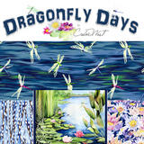 Dragonfly Days by Cedar West for Clothworks